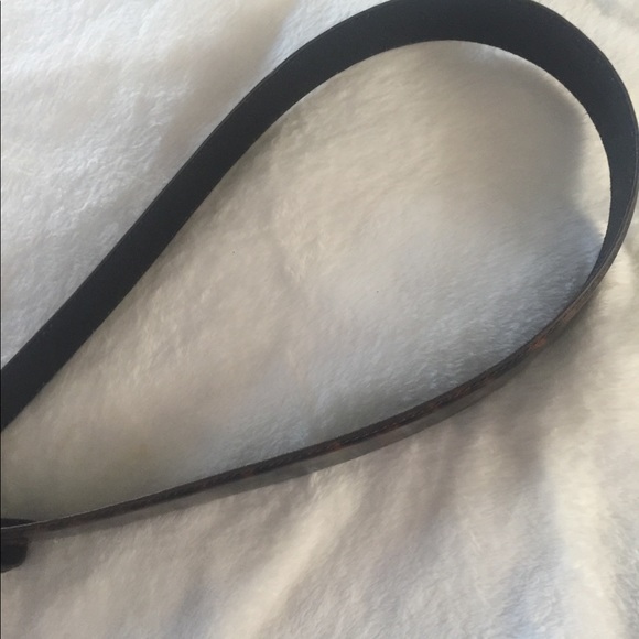 Cuir Veritable leather PU belt 40x1 1/2” brown - Picture 5 of 7